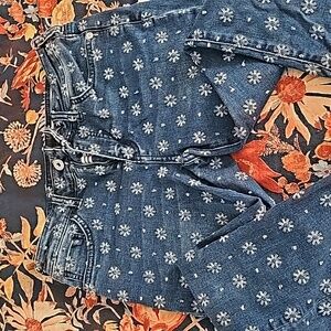 Pilcro embroidered jeans